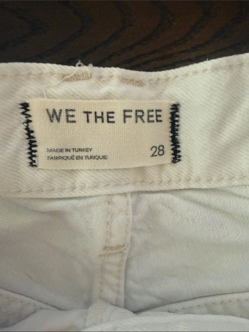 We The Free Free People White Montana Walking Short